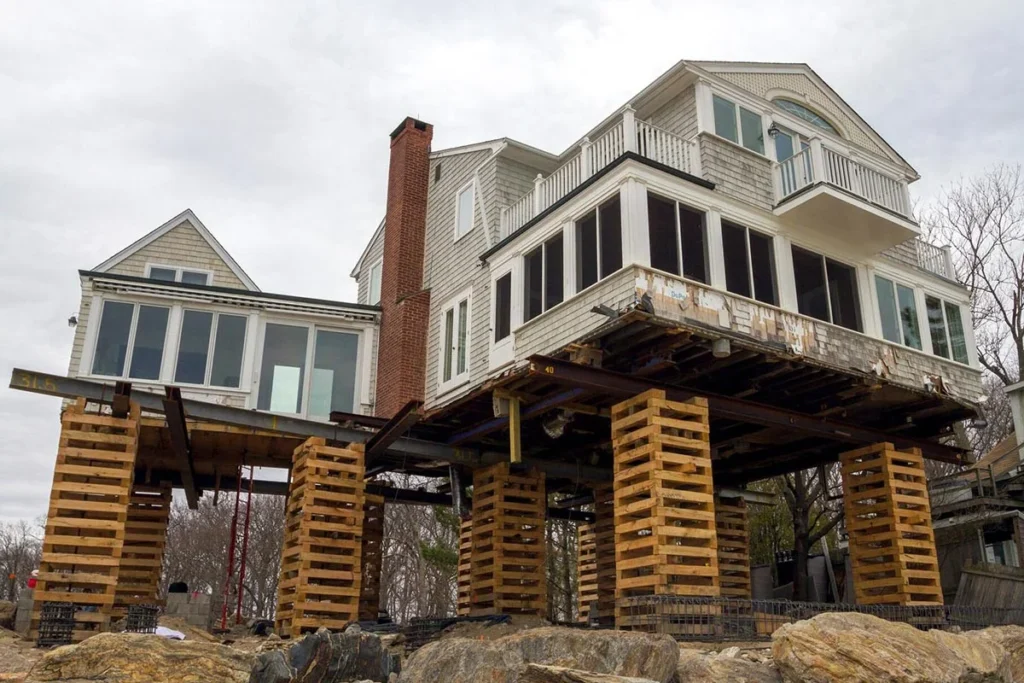 Elevated Pilings or Stilts Foundation Repair in Whiteville, TN